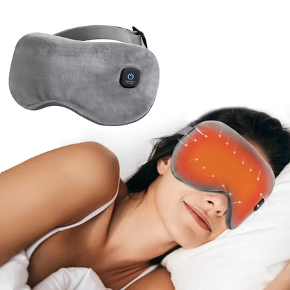 Heated Eye Massager – Cordless Hot Compress Eye Mask for Eye Strain, Dark Circles & Better Sleep