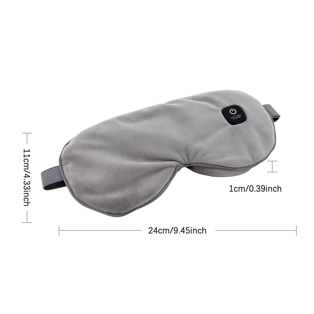 Heated Eye Massager – Cordless Hot Compress Eye Mask for Eye Strain, Dark Circles & Better Sleep